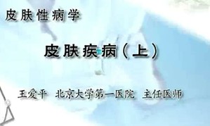 皮肤性病学视频教程 王爱平 9讲 北京大学