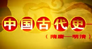 中国古代史（隋唐——明清）视频教程 邓小南 132讲 北京大学