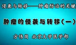 肿瘤转移研究进展视频教程 方伟岗 6讲 北京大学