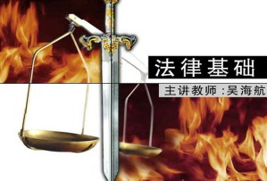法津基础视频教程 吴海航 45学时 北京师范大学