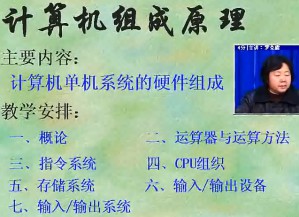 计算机组成原理视频教程 罗克露 42讲 电子科技大学