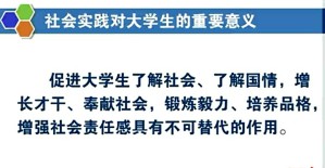 大学生社会实践视频教程 冯艾 34讲 复旦大学