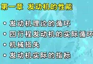 汽车发动机原理视频教程 孙万臣 53讲 吉林大学