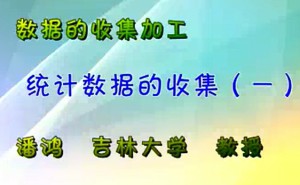 数据的收集加工视频教程 潘鸿 20讲 吉林大学