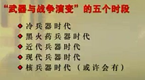 武器与战争演变视频教程 陈仲丹 67讲 南京大学