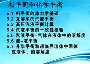 化工热力学视频教程 高光华 28讲 清华大学