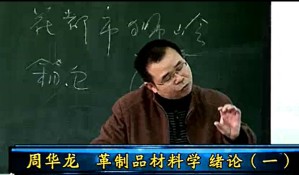 革制品材料学视频教程 周华龙 73讲 四川大学