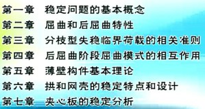 结构稳定理论视频教程 张其林 39讲 同济大学