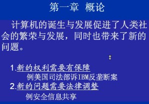 计算机法视频教程 马民虎 32讲 西安交通大学