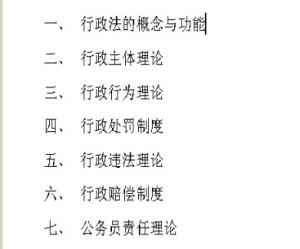 行政法视频教程 金伟峰 19讲 浙江大学