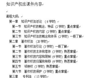 知识产权法视频教程 张献伟 60讲 浙江大学