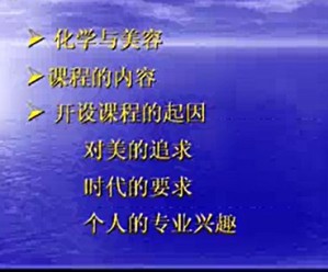 化学与美容视频教程 帅琴 19讲 中国地质大学