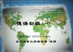 德语初级视频教程 Evelime olivia simon 75讲 北京语言大学