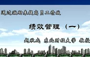 通过激励来提高员工绩效视频教程 赵秋成 15讲 东北财经大学