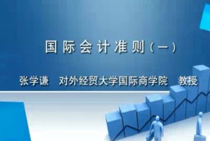 国际会计准则视频教程 张学谦 46讲 对外经济贸易大学
