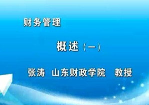 财务管理视频教程 张涛 93讲 山东财经大学