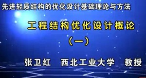 先进轻质结构的优化设计基础理论与方法视频教程 张卫红 18讲 西北工业大学