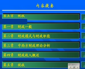 财政学视频教程 48讲 哈尔滨工业大学