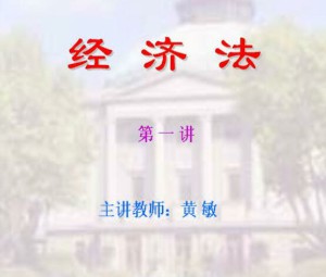 经济法视频教程 48讲 东南大学