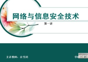 网络与信息安全技术视频教程 32讲 吉林大学