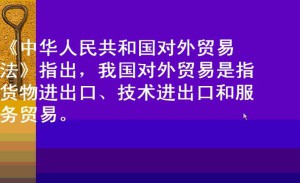 国际技术贸易视频教程 17讲 南开大学