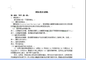 国际商法视频教程 39讲 南开大学