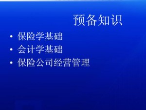 保险会计视频教程 36讲 南开大学