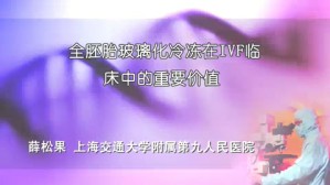 全胚胎玻璃化冷冻在IVF临床中的重要价值视频教程 薛松果 1讲 上海交通大学