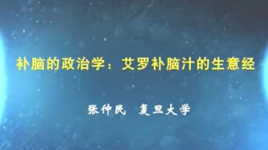 补脑的政治学-艾罗补脑汁的生意经视频教程 张仲民 1讲 复旦大学