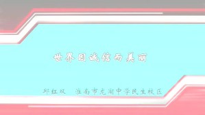 世界因诚信而美丽视频教程 邱红双 1讲 淮南市龙湖中学民生校区