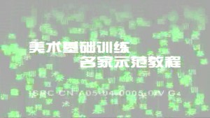 素描基础训练视频教程 郭健濂 2讲 中国美术学院