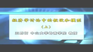 经济学讨论中的假设和模型视频教程 王则柯 2讲 中山大学
