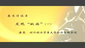 蚁族视频教程 廉思 2讲 对外经济贸易大学
