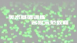 基础设计视频教程 卢少夫 3讲 中国美术学院