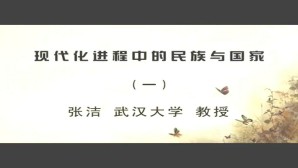 现代化进程中的民族与国家视频教程 张洁 3讲 武汉大学
