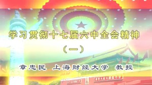 学习贯彻全会精神-提升文化自觉 文化自信与文化自强视频教程 章忠民 4讲 上海财经大学