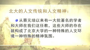 菁华燕园—北大的人文传统视频教程 叶朗 4讲 北京大学