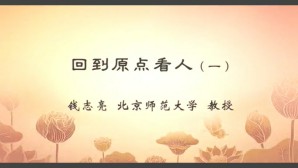 回到原点看人视频教程 钱志亮 4讲 北京师范大学