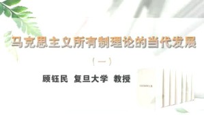 马克思主义所有制理论的当代发展视频教程 顾钰民 4讲 复旦大学