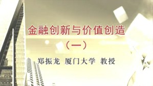 金融创新与价值创造视频教程 郑振龙 5讲 厦门大学