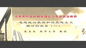 马克思主义理论前沿问题研究视频教程 武东生 6讲 南开大学