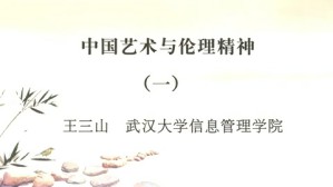 中国艺术与伦理精神视频教程 王三山 8讲 武汉大学