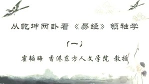 从乾坤两卦看《易经》领袖学视频教程 霍韬晦 6讲 香港东方人文学院