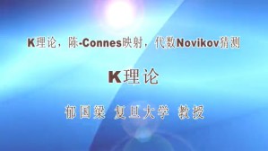 K理论 陈-Connes映射 代数Novikov猜测视频教程 郁国梁 5讲 复旦大学
