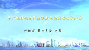 后危机时代世界经济发展的新格局新趋势视频教程 尹翔硕 5讲 复旦大学