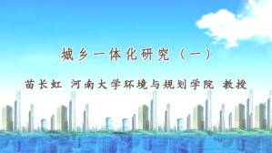城乡一体化研究视频教程 苗长虹 7讲 河南大学