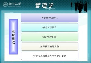 管理学视频教程 刘松柏 60讲 北京师范大学
