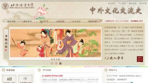 中外文化交流史视频教程 钱婉约 80讲 北京语言大学