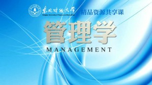 管理学视频教程 郑文全 54讲 东北财经大学