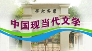 中国现当代文学视频教程 朱栋霖 112讲 苏州大学